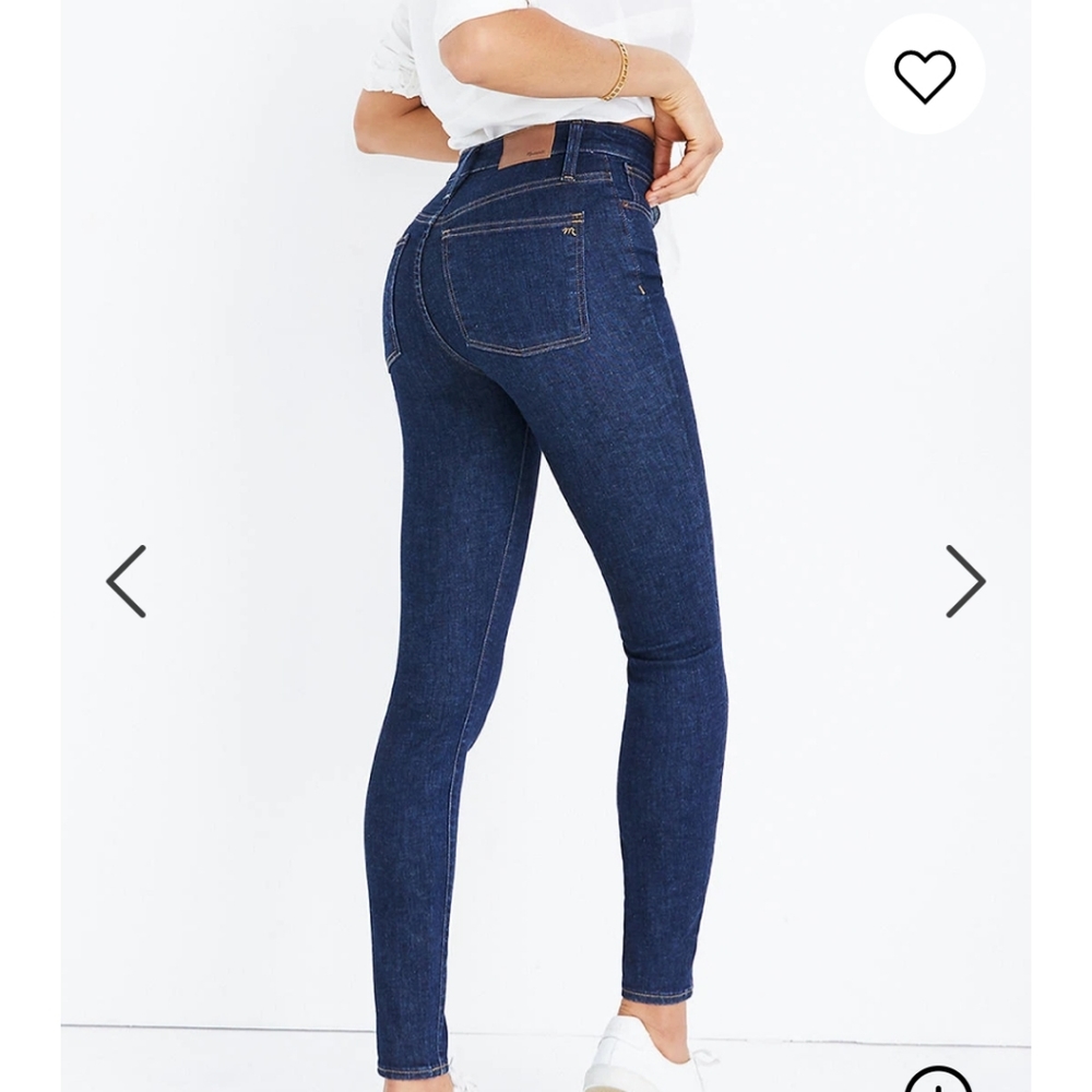 Madewell curvy high-rise skinny Jeans blue 25